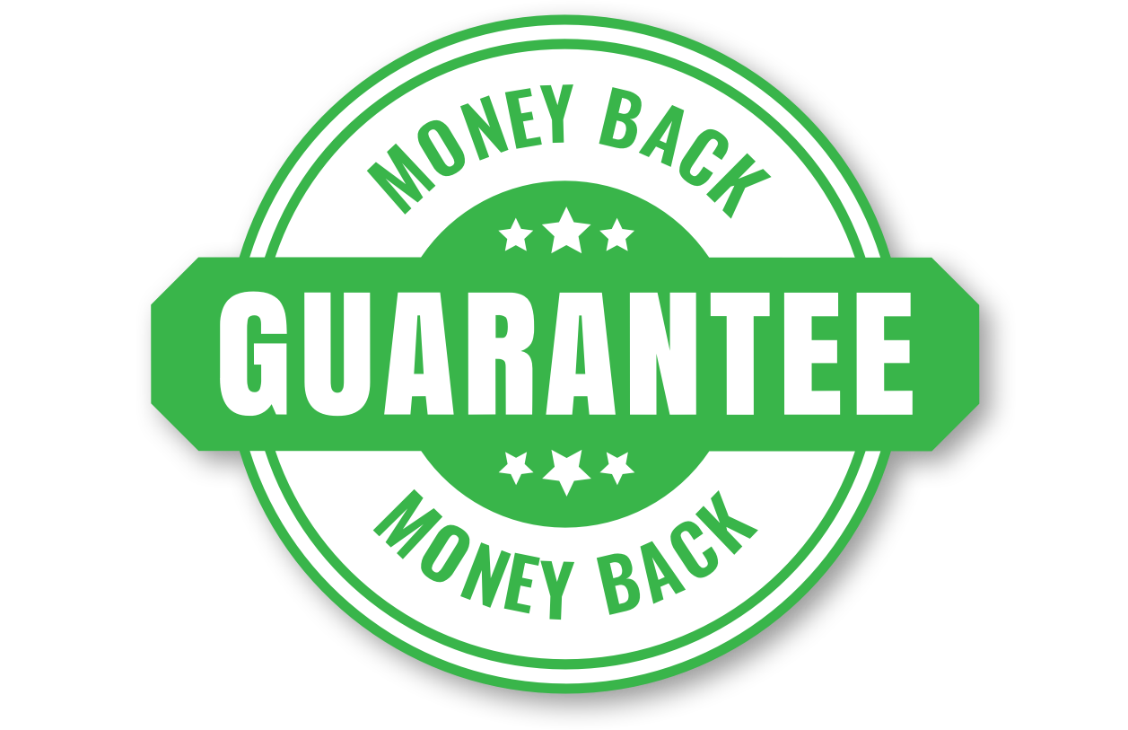 Claritox Pro 60-day money-back guarantee badge